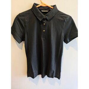 Cutter & Buck Black Polo Shirt Kids Small Short‎ Sleeve Casual Top
